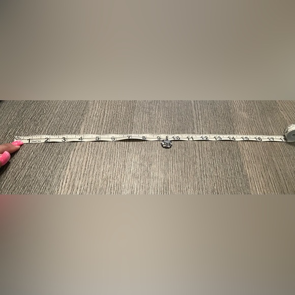 Tanzanite and sterling silver necklace - Picture 5 of 6